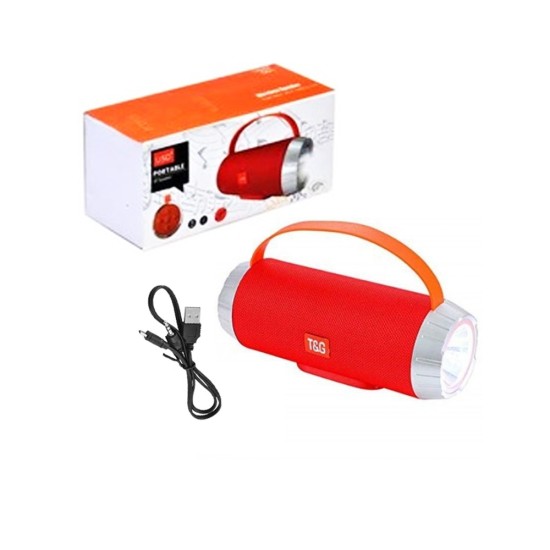 ALTAVOZ INALAMBRICO TG-501 AUX/USB/TARJETA DE MEMORIA ROJO ALTAVOZ INALAMBRICO TG-501 AUX/USB/TARJETA DE MEMORIA ROJO